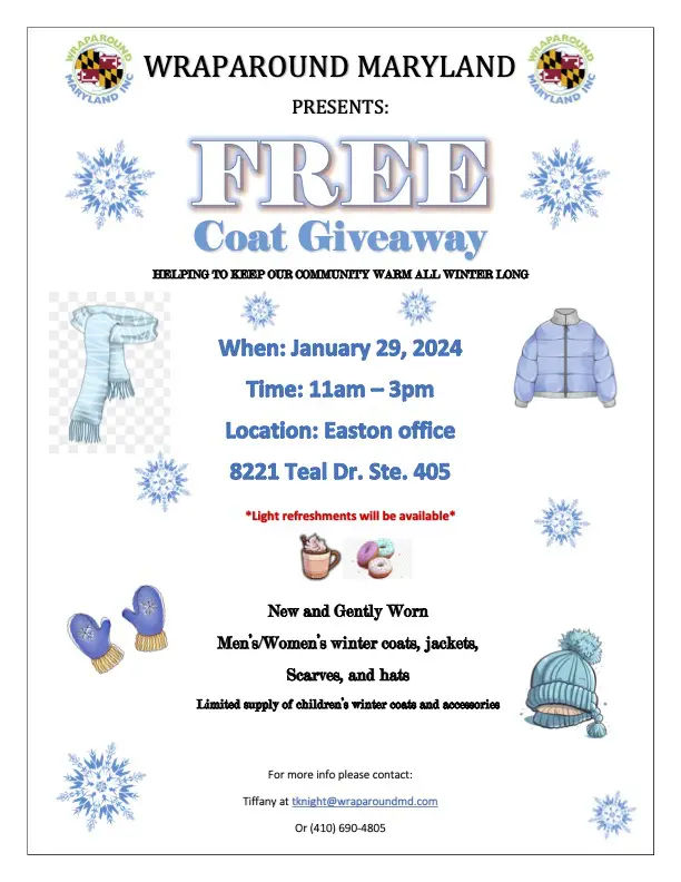 Free Coat Giveaway Easton